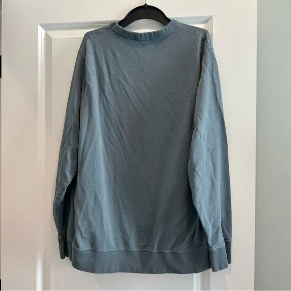 Tasc Performance Teal Crew Neck Sweatshirt - Picture 5 of 7